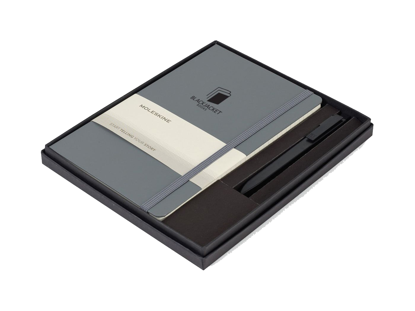 Moleskine® Large Notebook and GO Pen Gift Set