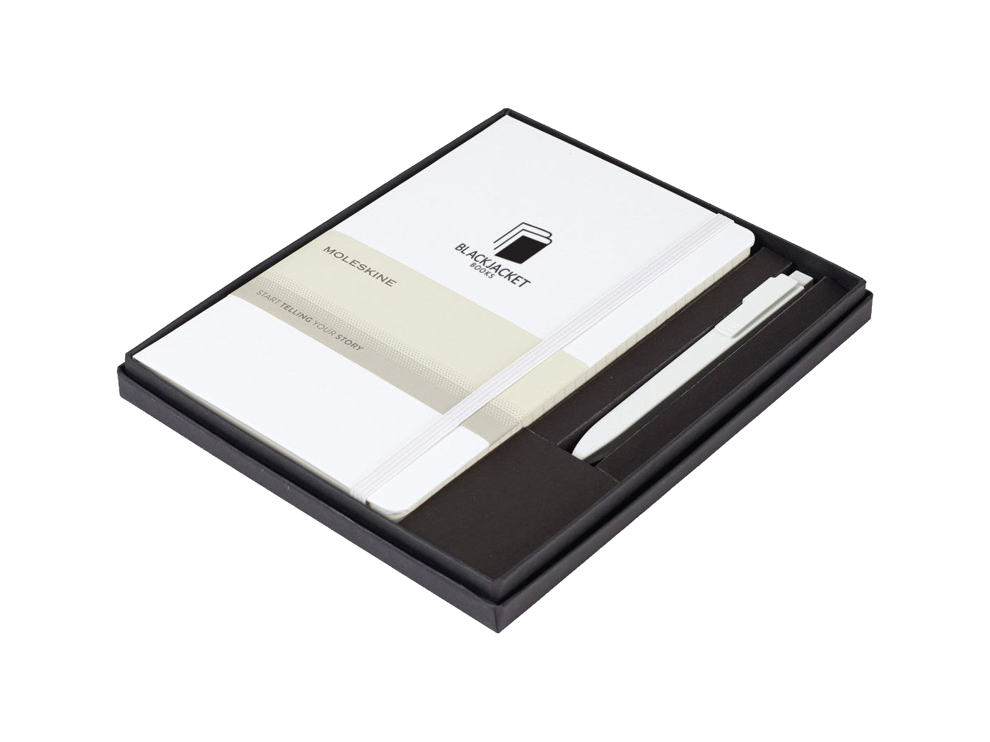 Moleskine® Large Notebook and GO Pen Gift Set