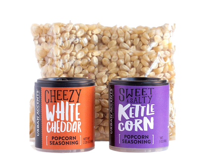 What's Pop'N Gourmet Popcorn Gift Set