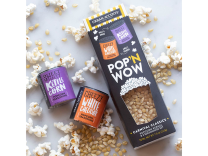 What's Pop'N Gourmet Popcorn Gift Set