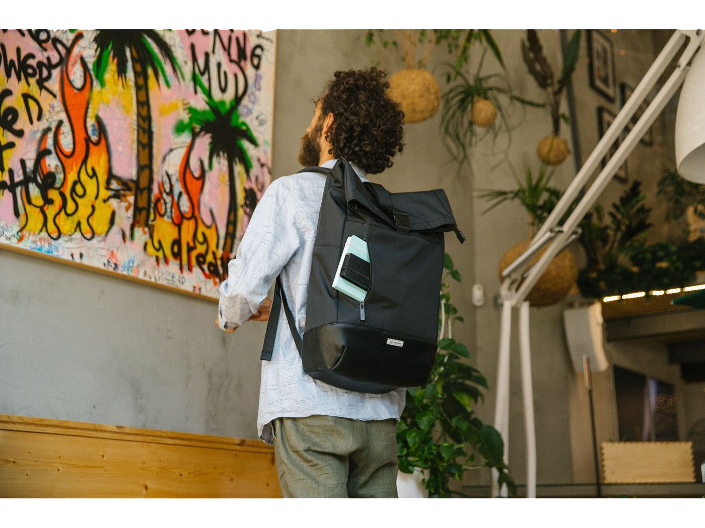 Moleskine® Metro Rolltop Backpack