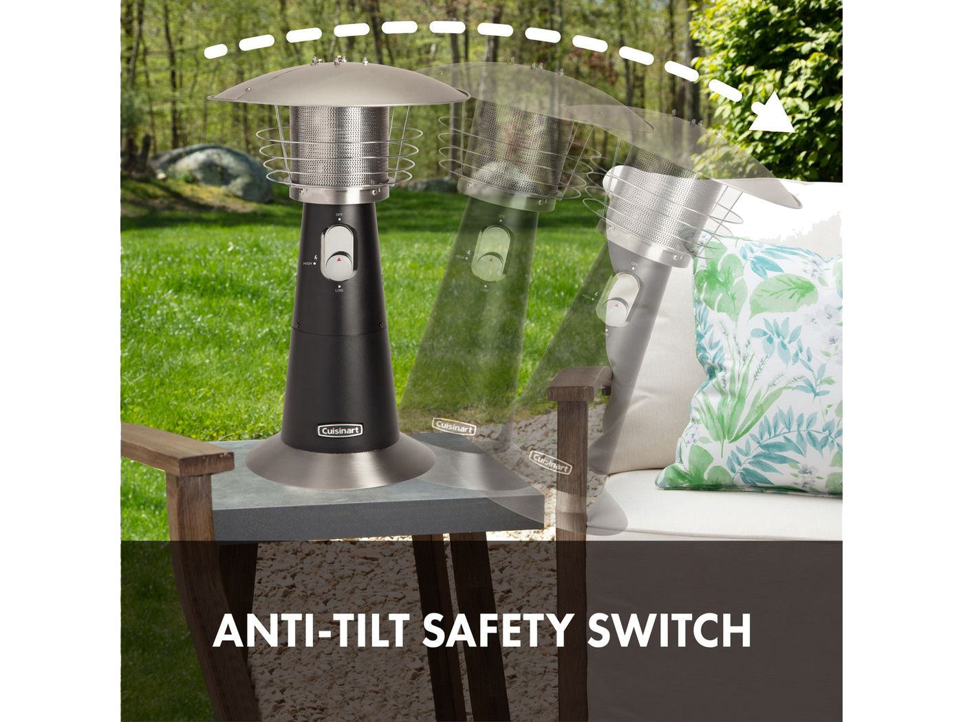 Cuisinart Outdoors® Tabletop Patio Heater