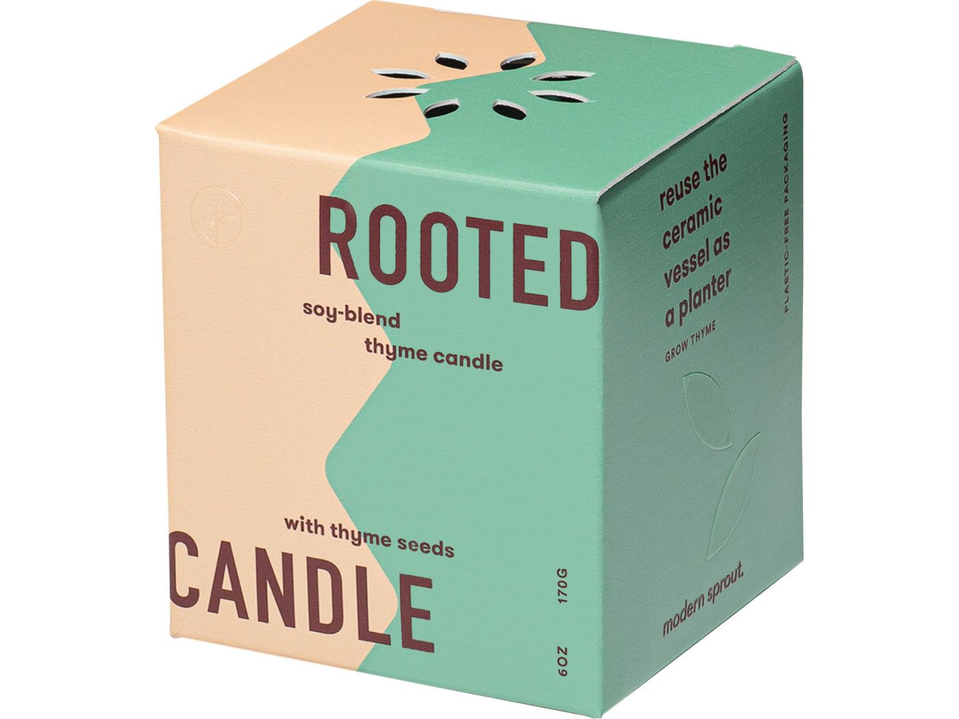 Modern Sprout® Rooted Candle