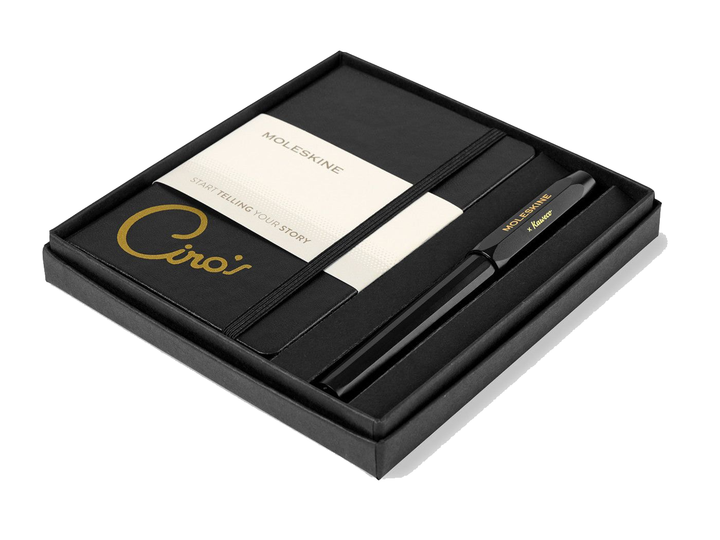 Moleskine® Pocket Notebook and Kaweco Pen Gift Set