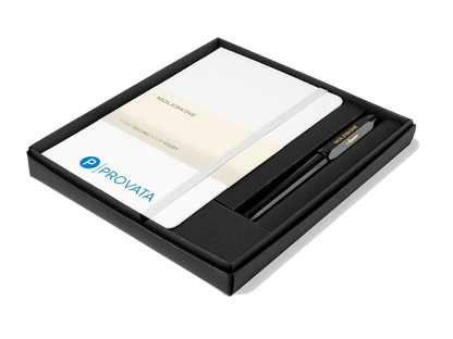 Moleskine® Medium Notebook and Kaweco Pen Gift Set