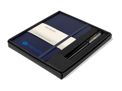 Moleskine® Medium Notebook and Kaweco Pen Gift Set