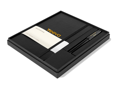 Moleskine® Large Notebook and Kaweco Pen Gift Set
