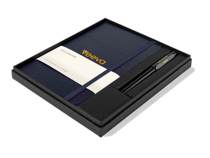 Moleskine® Large Notebook and Kaweco Pen Gift Set
