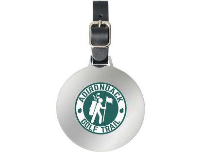 Ahead Large Round Golf Bag Tag