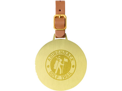 Ahead Large Round Golf Bag Tag