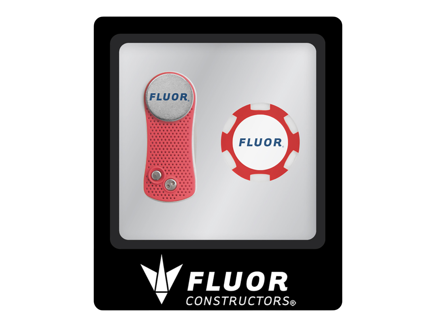 Ahead Switchfix Divot Repair Tool & Poker Chip Ball Marker Gift Set