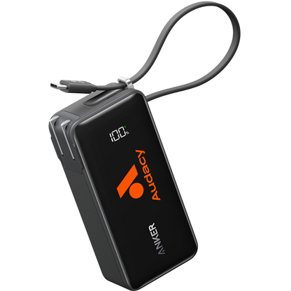 Anker Power Bank (10K, Fusion, Built-In Cable)