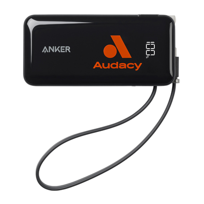 Anker Power Bank (10K, Fusion, Built-In Cable)