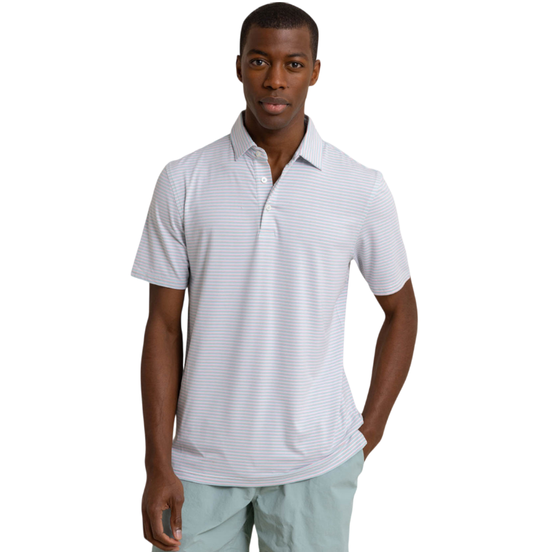 Southern Tide Men's Ryder Heather Halls Performance Polo