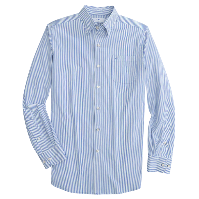 Southern Tide Men's Charleston Granby Stripe Sport Shirt