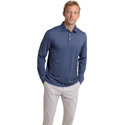 Southern Tide Men's Long Sleeve Belfair Performance Polo