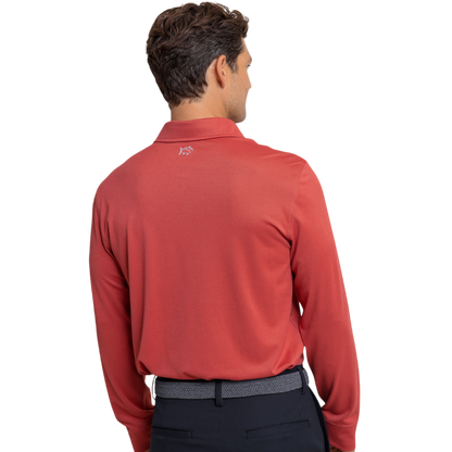 Southern Tide Men's Long Sleeve Belfair Performance Polo