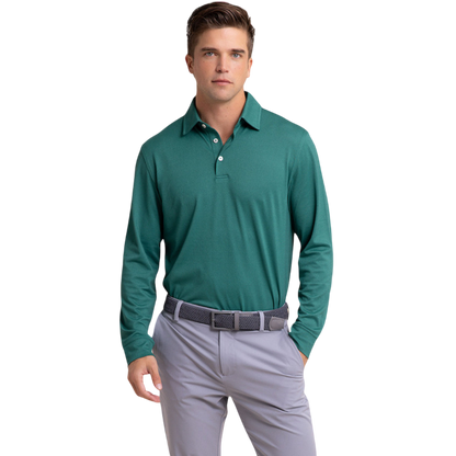 Southern Tide Men's Long Sleeve Belfair Performance Polo