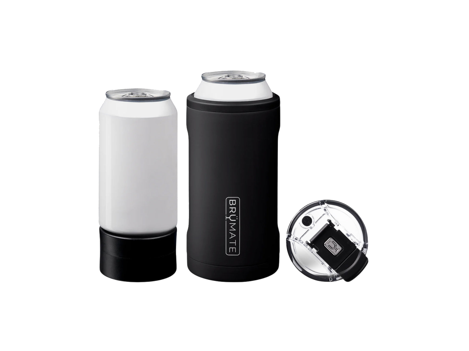 12/16 Oz. BrüMate Hopsulator Trio - Black Matte - Can & Bottle Sleeves