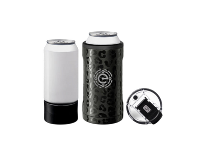 12/16 Oz. BrüMate Hopsulator Trio Fashion Colors - Onyx Leopard - Drinkware