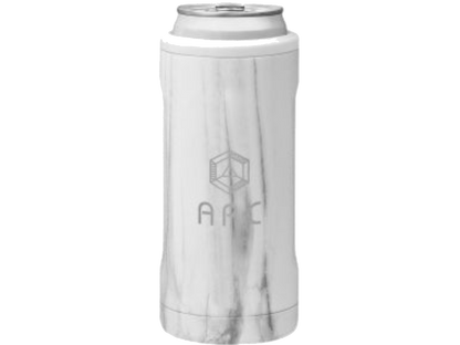 12 Oz. BrüMate Hopsulator Slim Fashion Colors - Carrara - Can & Bottle Sleeves