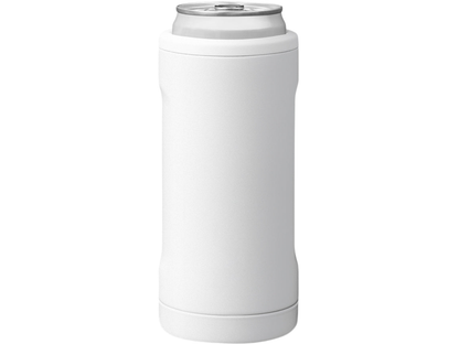 12 Oz. BrüMate Hopsulator Slim - Matte White - Can & Bottle Sleeves
