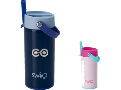 12 Oz. Swig Life™ Flip + Sip Slim Tumbler - Tumblers w/Straws - SwagWear