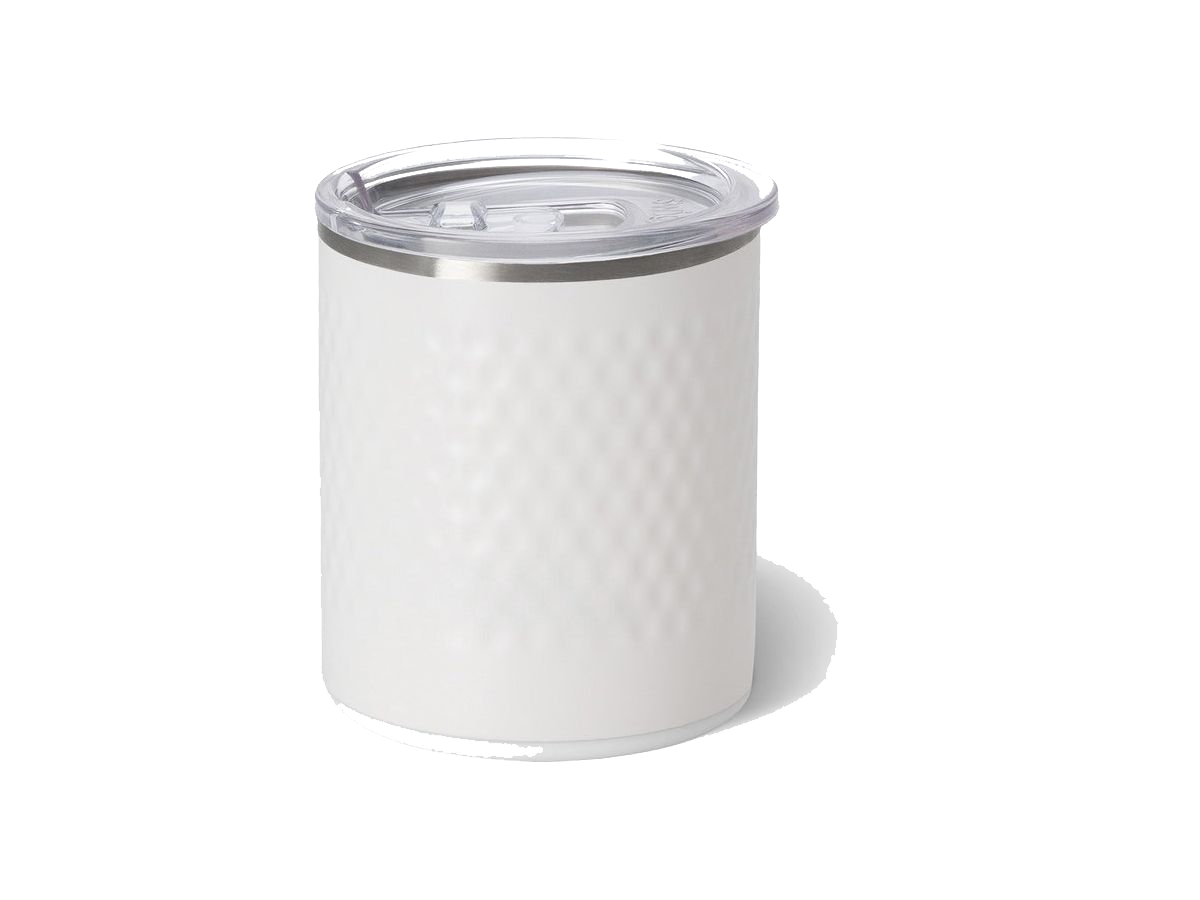 12 Oz. Swig Life™ Golf Partee Lowball Tumbler - White / 12oz - Golf Drinkware