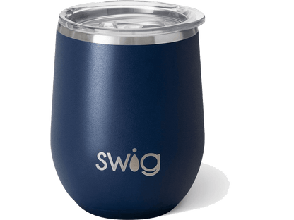 12 Oz. Swig Life™ Stainless Steel Stemless Wine Tumbler - Wine Tumblers - SwagWear