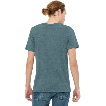 BELLA+CANVAS® Unisex Heather CVC V-Neck Tee