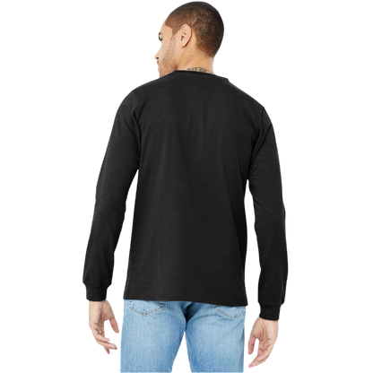 BELLA+CANVAS® Unisex Heather CVC Long Sleeve Tee