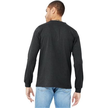 BELLA+CANVAS® Unisex Heather CVC Long Sleeve Tee