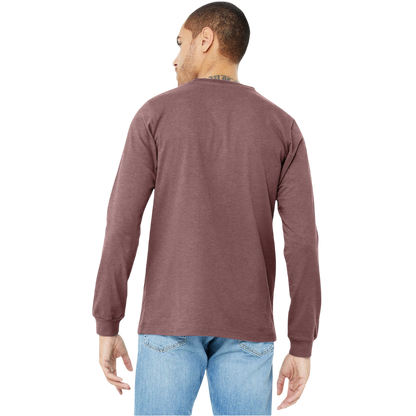 BELLA+CANVAS® Unisex Heather CVC Long Sleeve Tee
