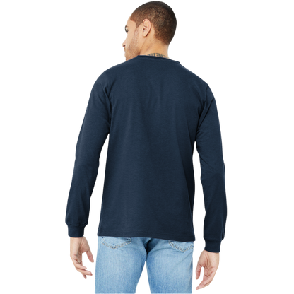 BELLA+CANVAS® Unisex Heather CVC Long Sleeve Tee