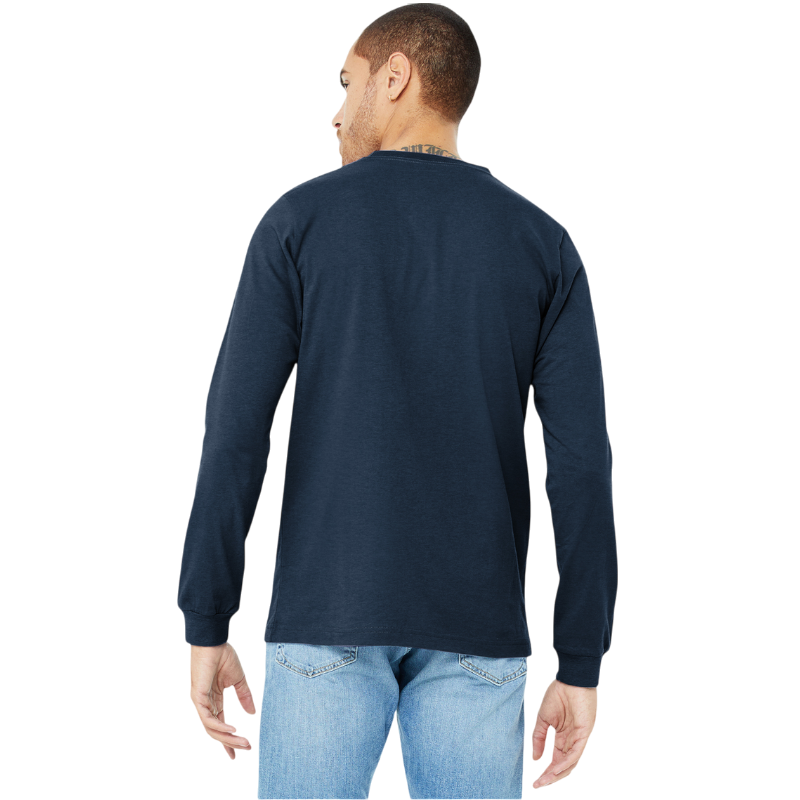 BELLA+CANVAS® Unisex Heather CVC Long Sleeve Tee