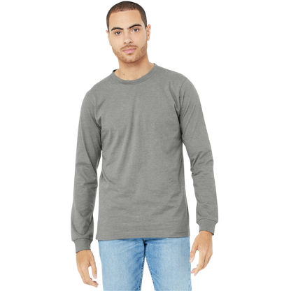 BELLA+CANVAS® Unisex Heather CVC Long Sleeve Tee