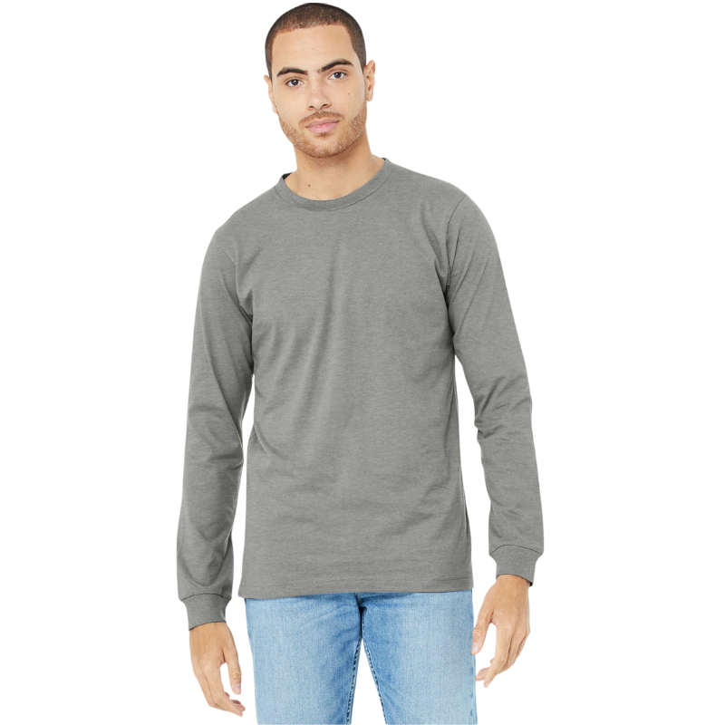 BELLA+CANVAS® Unisex Heather CVC Long Sleeve Tee