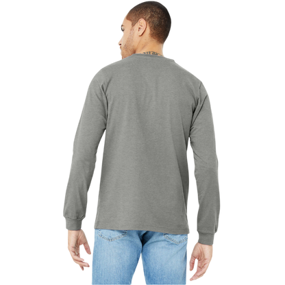 BELLA+CANVAS® Unisex Heather CVC Long Sleeve Tee