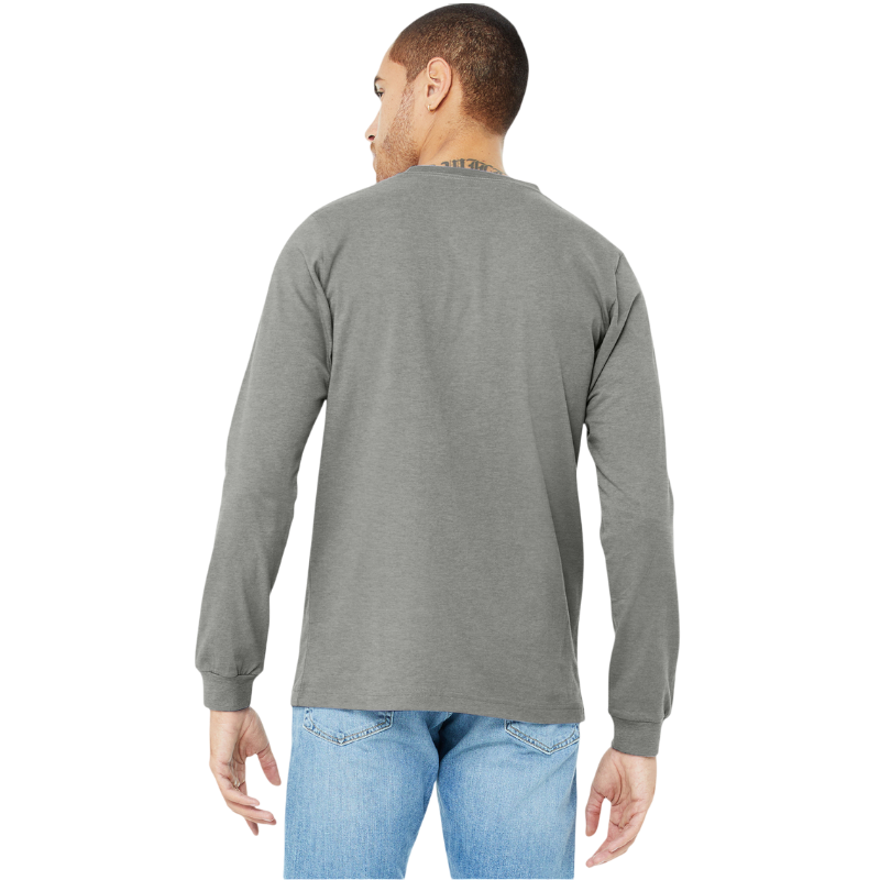 BELLA+CANVAS® Unisex Heather CVC Long Sleeve Tee