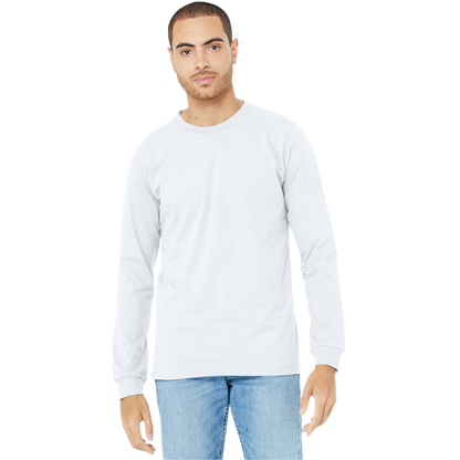 BELLA+CANVAS® Unisex Heather CVC Long Sleeve Tee