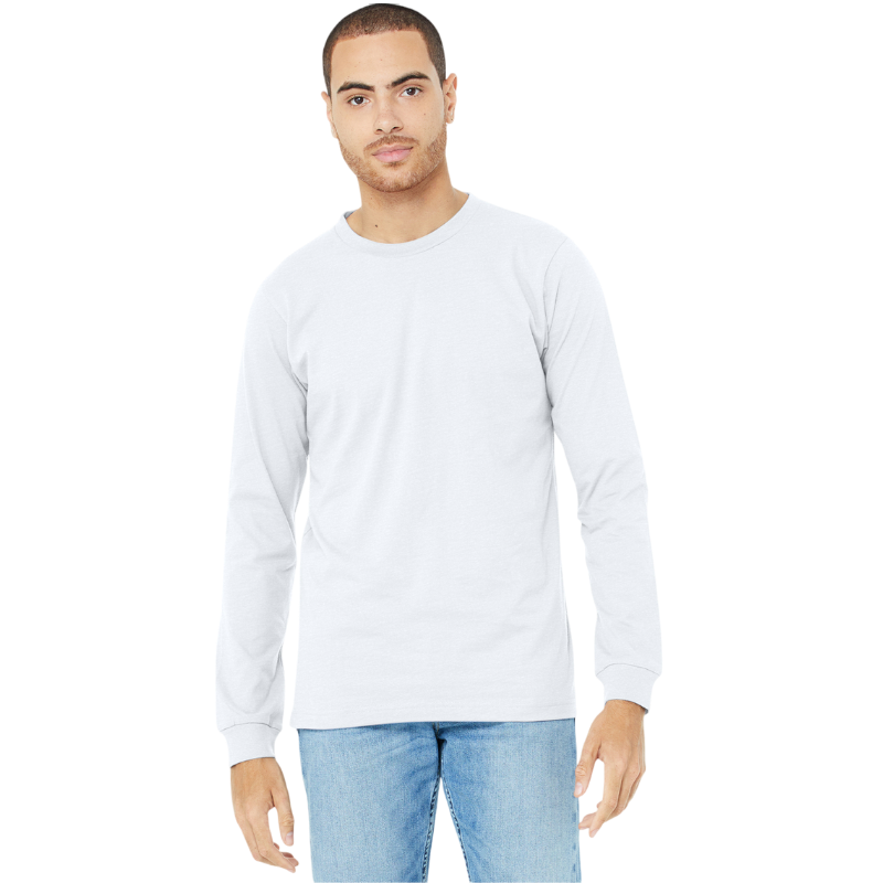 BELLA+CANVAS® Unisex Heather CVC Long Sleeve Tee