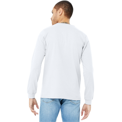 BELLA+CANVAS® Unisex Heather CVC Long Sleeve Tee