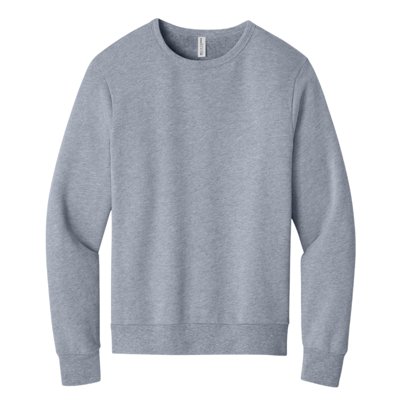 BELLA+CANVAS® Unisex Sponge Fleece Classic Crewneck Sweatshirt