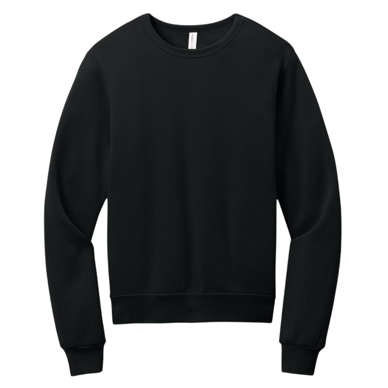 BELLA+CANVAS® Unisex Sponge Fleece Classic Crewneck Sweatshirt