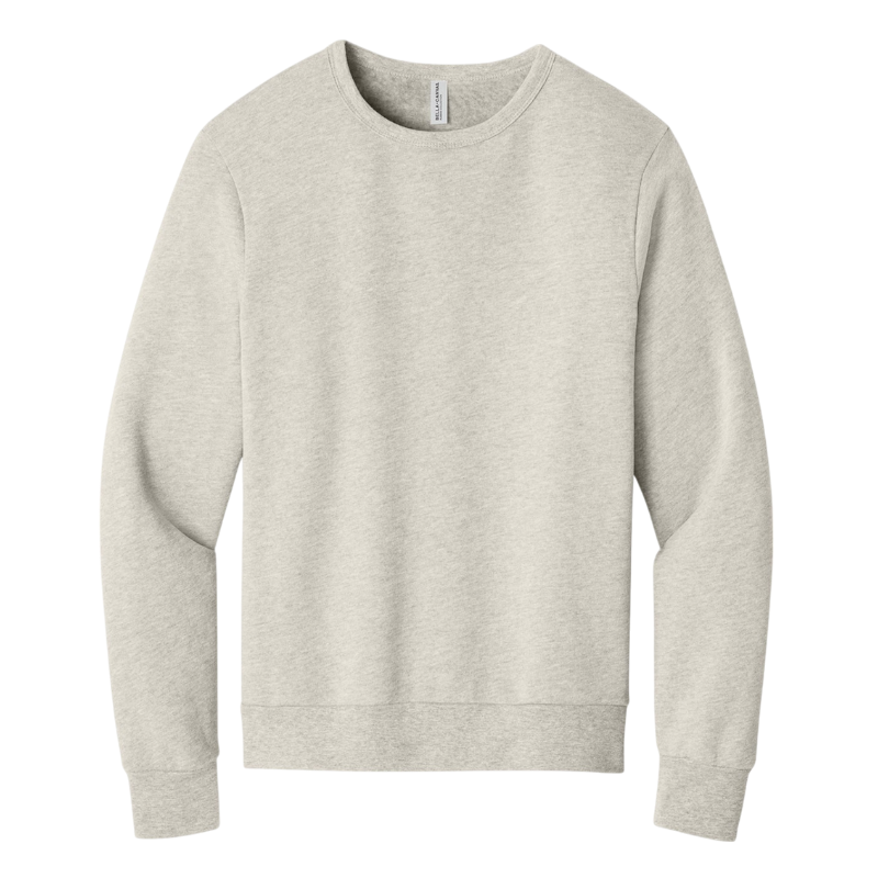 BELLA+CANVAS® Unisex Sponge Fleece Classic Crewneck Sweatshirt