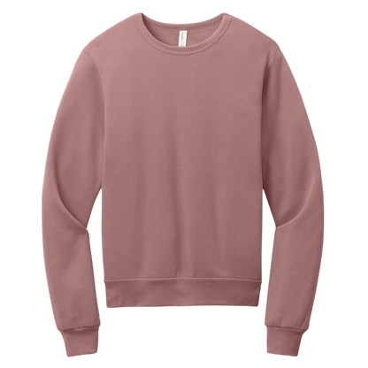BELLA+CANVAS® Unisex Sponge Fleece Classic Crewneck Sweatshirt