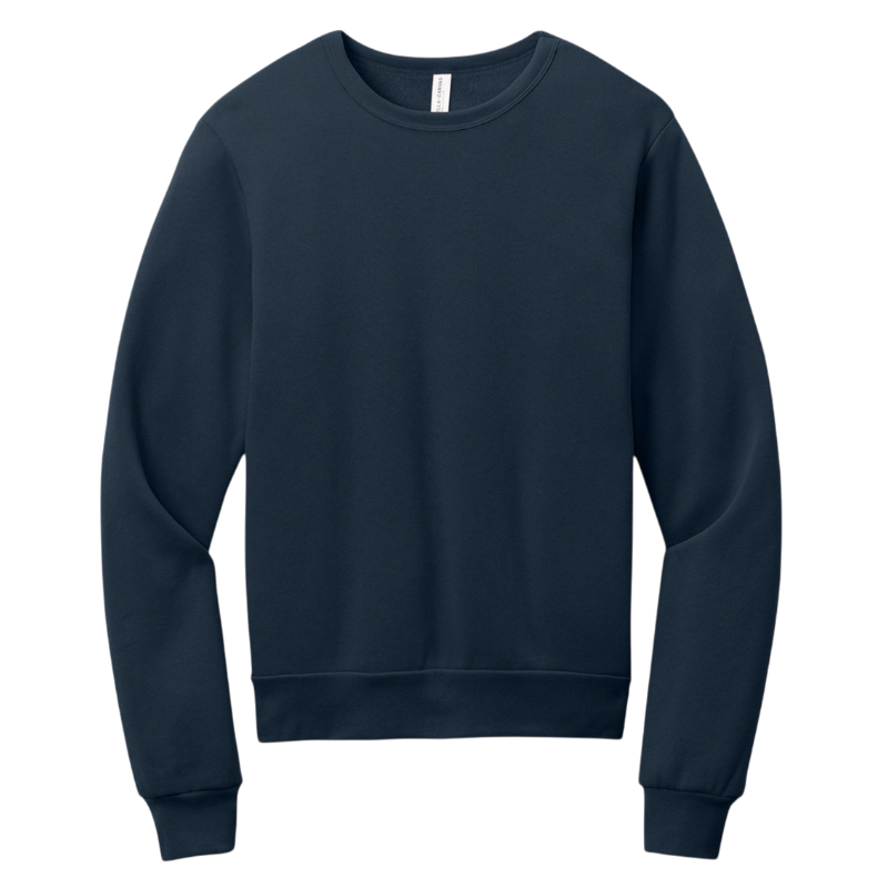 BELLA+CANVAS® Unisex Sponge Fleece Classic Crewneck Sweatshirt