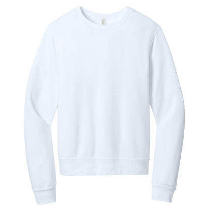 BELLA+CANVAS® Unisex Sponge Fleece Classic Crewneck Sweatshirt