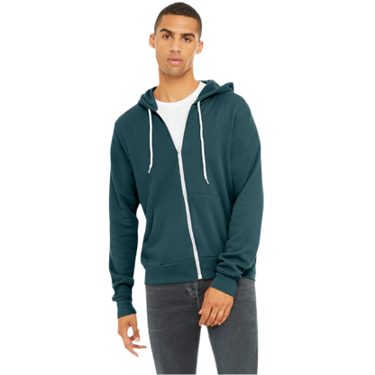 BELLA+CANVAS ® Unisex Sponge Fleece Full-Zip Hoodie