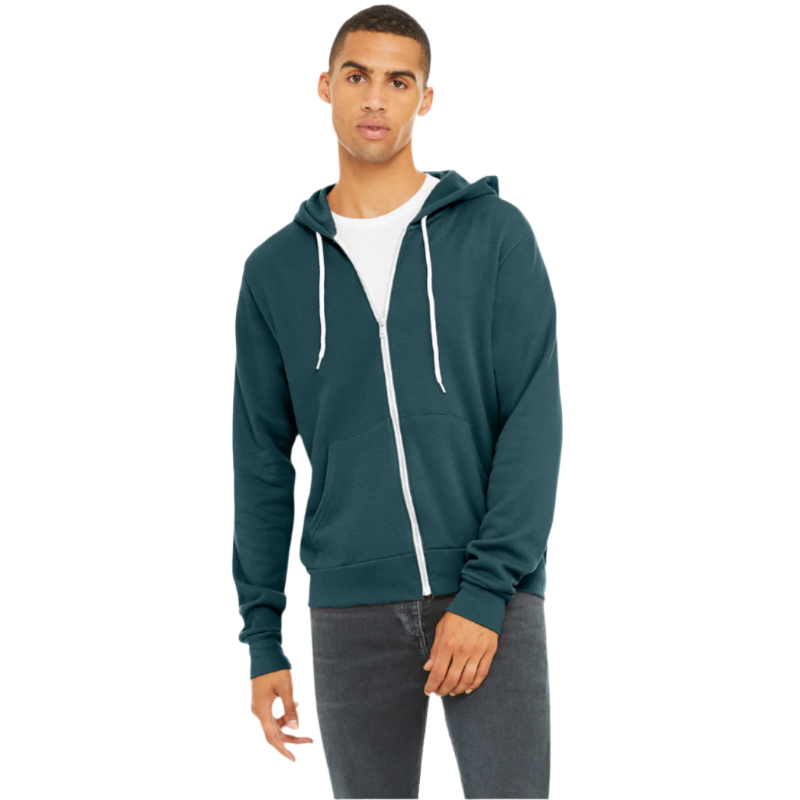 BELLA+CANVAS ® Unisex Sponge Fleece Full-Zip Hoodie